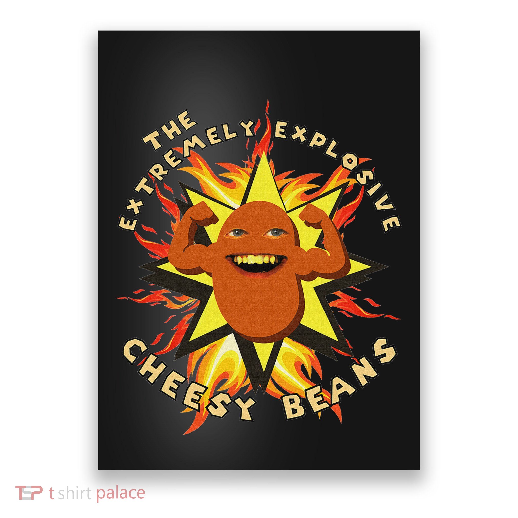 Extremely Explosive Cheesy Beans Star Poster