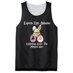 Expecto Eggsplosion Celebrating Easter The Magical Way Potter Easter Mesh Reversible Basketball Jersey Tank