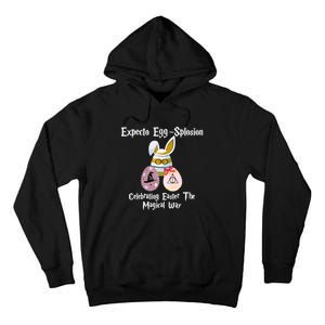 Expecto Eggsplosion Celebrating Easter The Magical Way Potter Easter Tall Hoodie