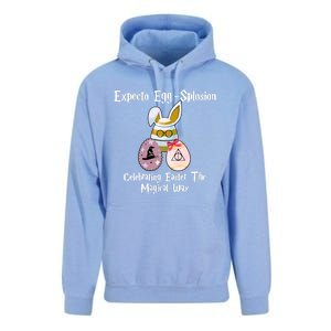 Expecto Eggsplosion Celebrating Easter The Magical Way Potter Easter Unisex Surf Hoodie