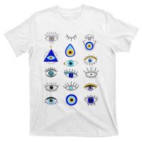 Evil Eye Curse Protection Hand of Hamsa Seeing Eyes Evil Eye T-Shirt