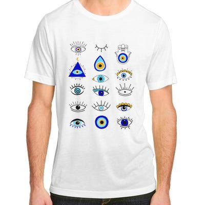 Evil Eye Curse Protection Hand of Hamsa Seeing Eyes Evil Eye Adult ChromaSoft Performance T-Shirt