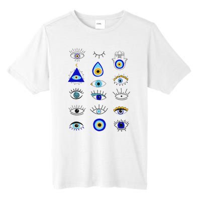 Evil Eye Curse Protection Hand of Hamsa Seeing Eyes Evil Eye Tall Fusion ChromaSoft Performance T-Shirt