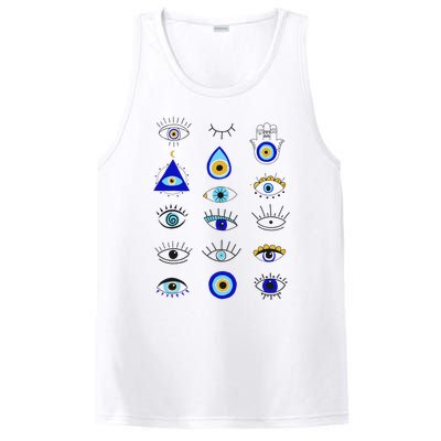 Evil Eye Curse Protection Hand of Hamsa Seeing Eyes Evil Eye PosiCharge Competitor Tank