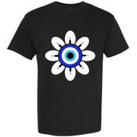 Evil Eye Cute Flower Esoteric Mystical Aesthetic Garment-Dyed Heavyweight T-Shirt