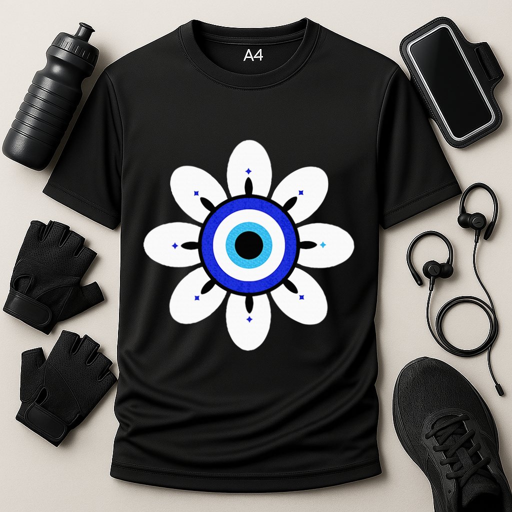 Evil Eye Cute Flower Esoteric Mystical Aesthetic Performance Shirt