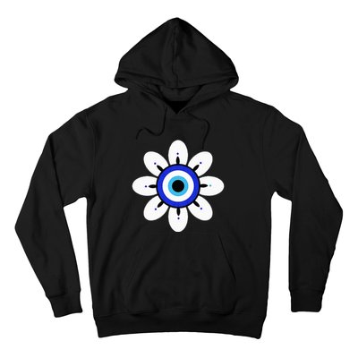 Evil Eye Cute Flower Esoteric Mystical Aesthetic Hoodie