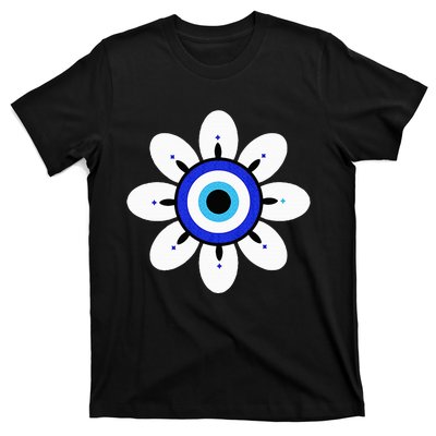 Evil Eye Cute Flower Esoteric Mystical Aesthetic T-Shirt