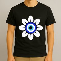 Evil Eye Cute Flower Esoteric Mystical Aesthetic T-Shirt