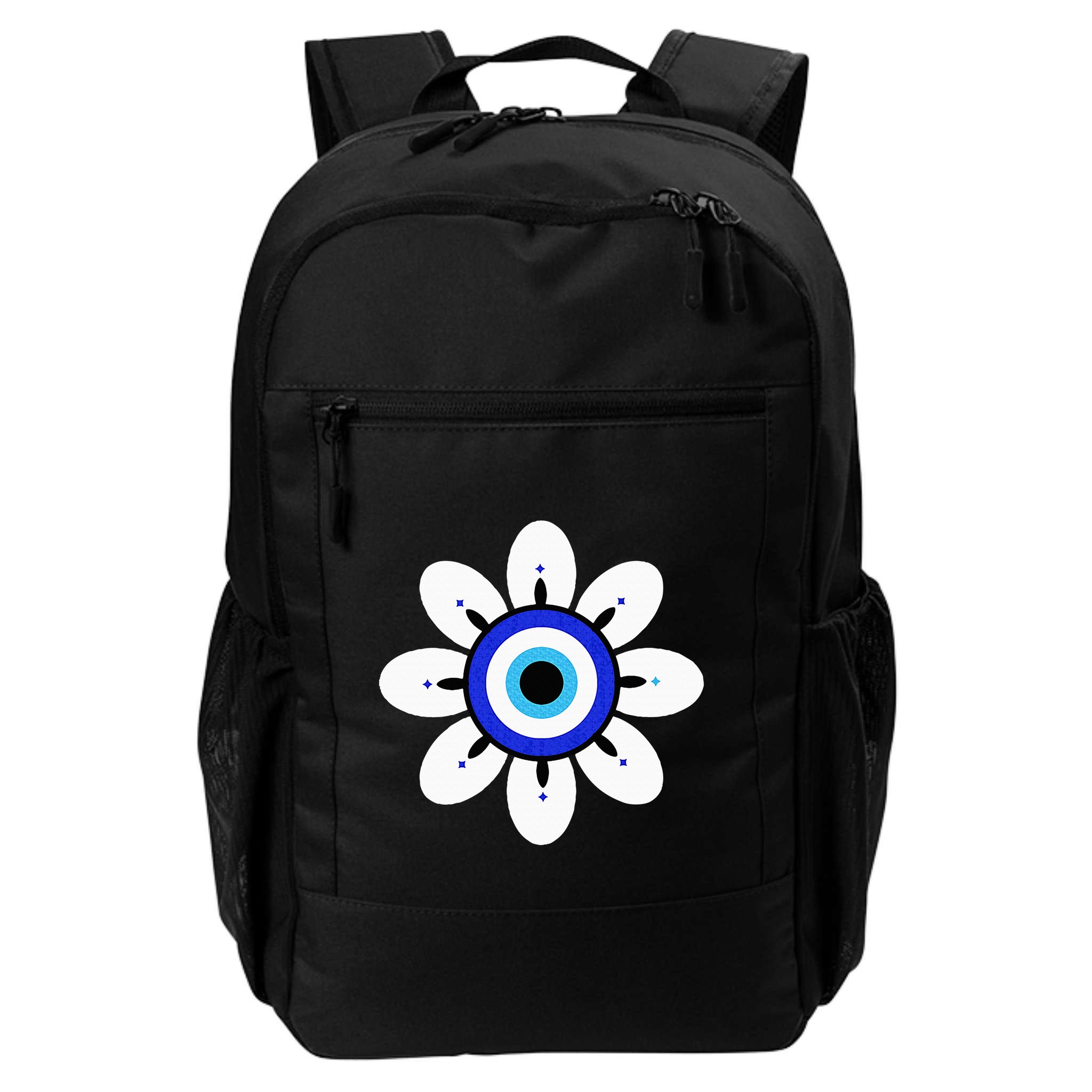 Evil Eye Cute Flower Esoteric Mystical Aesthetic Backpack