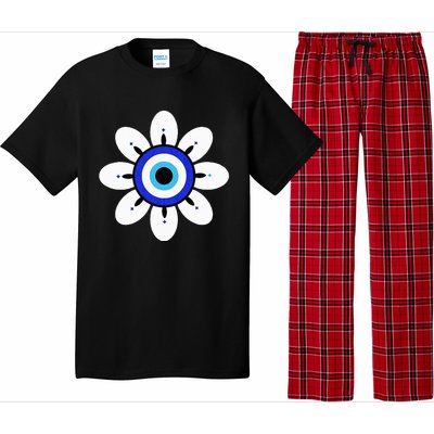 Evil Eye Cute Flower Esoteric Mystical Aesthetic Pajama Set