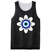 Evil Eye Cute Flower Esoteric Mystical Aesthetic Mesh Reversible Basketball Jersey Tank