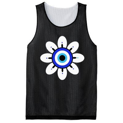 Evil Eye Cute Flower Esoteric Mystical Aesthetic Mesh Reversible Basketball Jersey Tank