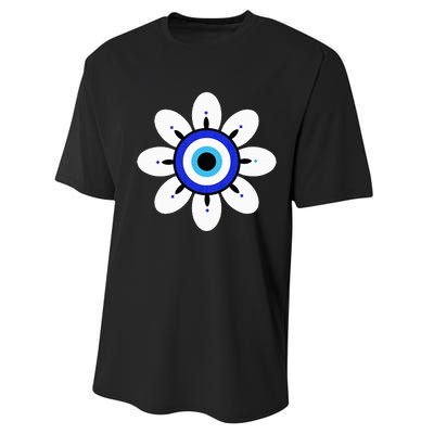 Evil Eye Cute Flower Esoteric Mystical Aesthetic Performance Sprint T-Shirt