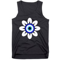 Evil Eye Cute Flower Esoteric Mystical Aesthetic Tank Top