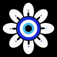 Evil Eye Cute Flower Esoteric Mystical Aesthetic Wool Snapback Cap