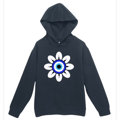 Evil Eye Cute Flower Esoteric Mystical Aesthetic Urban Pullover Hoodie