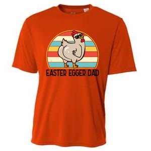 Easter Egger Chicken Dad Easter Egger Breed Dad Gift Cooling Performance Crew T-Shirt