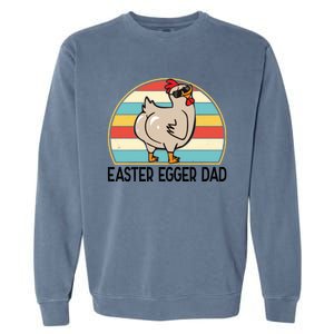 Easter Egger Chicken Dad Easter Egger Breed Dad Gift Garment-Dyed Sweatshirt