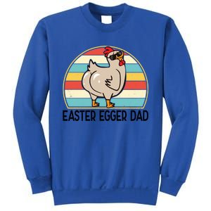 Easter Egger Chicken Dad Easter Egger Breed Dad Gift Sweatshirt