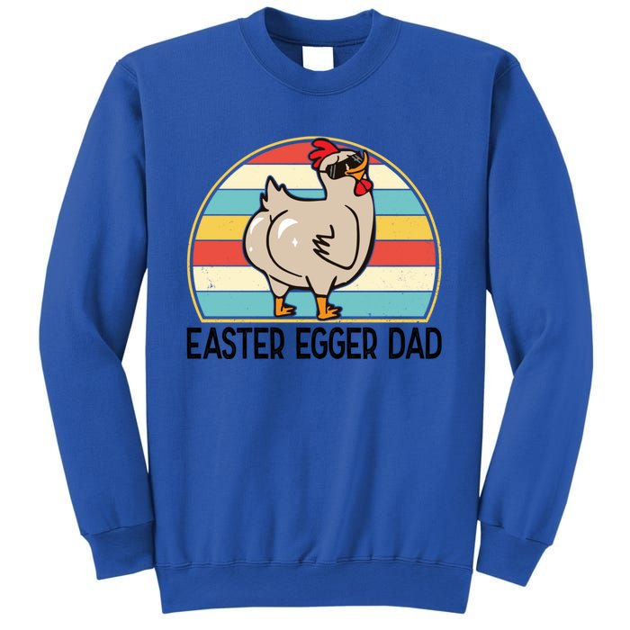 Easter Egger Chicken Dad Easter Egger Breed Dad Gift Sweatshirt