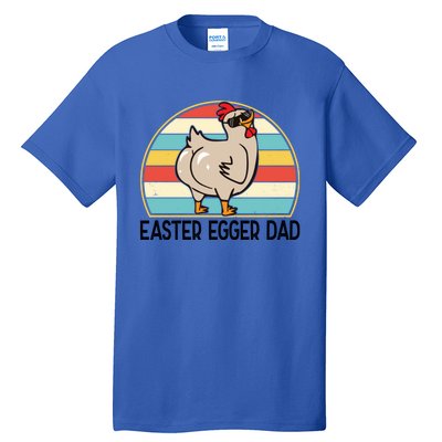 Easter Egger Chicken Dad Easter Egger Breed Dad Gift Tall T-Shirt