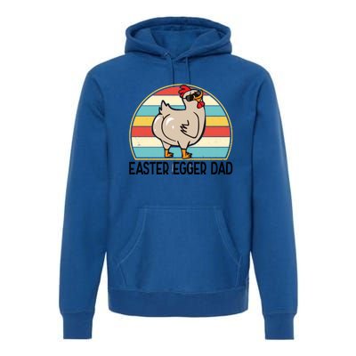 Easter Egger Chicken Dad Easter Egger Breed Dad Gift Premium Hoodie