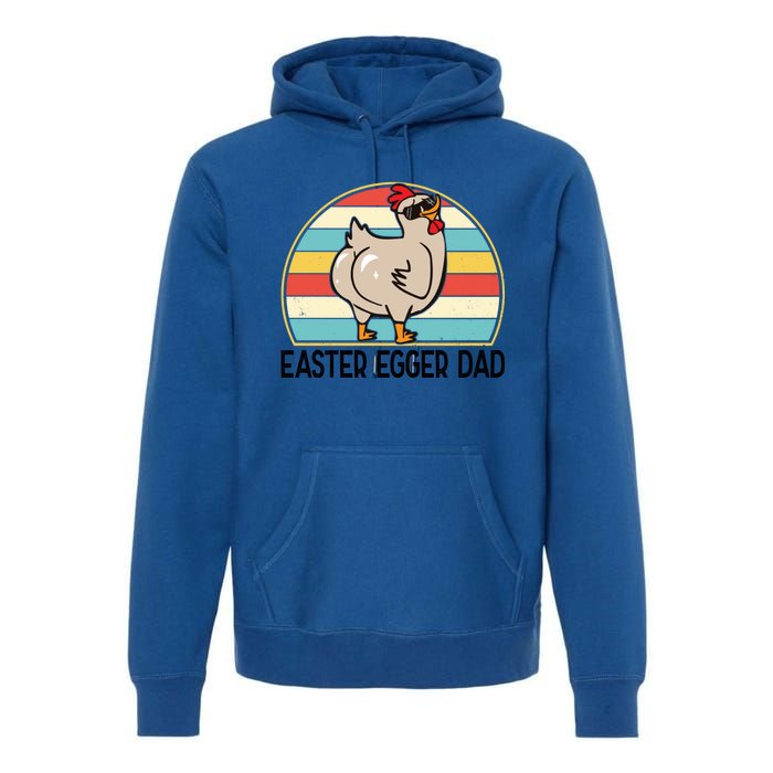 Easter Egger Chicken Dad Easter Egger Breed Dad Gift Premium Hoodie