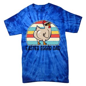 Easter Egger Chicken Dad Easter Egger Breed Dad Gift Tie-Dye T-Shirt