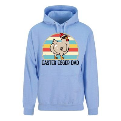 Easter Egger Chicken Dad Easter Egger Breed Dad Gift Unisex Surf Hoodie