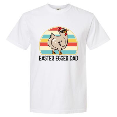 Easter Egger Chicken Dad Easter Egger Breed Dad Gift Garment-Dyed Heavyweight T-Shirt