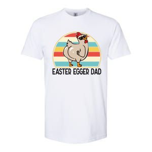 Easter Egger Chicken Dad Easter Egger Breed Dad Gift Softstyle CVC T-Shirt