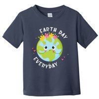 Earthday Everyday Cute Women Teacher Toddler T-Shirt