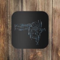 Electrical Engineer Computer Cpu Core Circuit Board Coaster