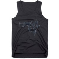 Electrical Engineer Computer Cpu Core Circuit Board Tank Top