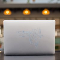 Electrical Engineer Computer Cpu Core Circuit Board Permanent Decal Sticker