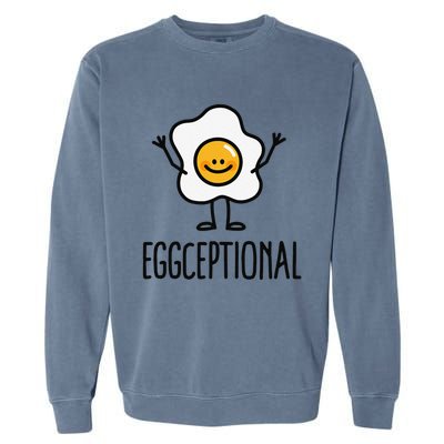 Eggceptional Exceptional Child Autism Awareness Garment-Dyed Sweatshirt