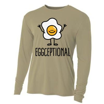 Eggceptional Exceptional Child Autism Awareness Cooling Performance Long Sleeve Crew