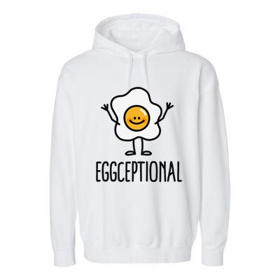 Eggceptional Exceptional Child Autism Awareness Garment-Dyed Fleece Hoodie