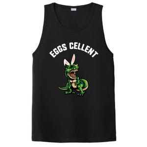 Easter Eggs Cellent Trex Dinosaur Bunny Ears Gift PosiCharge Competitor Tank