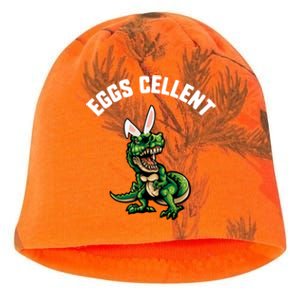 Easter Eggs Cellent Trex Dinosaur Bunny Ears Gift Kati - Camo Knit Beanie