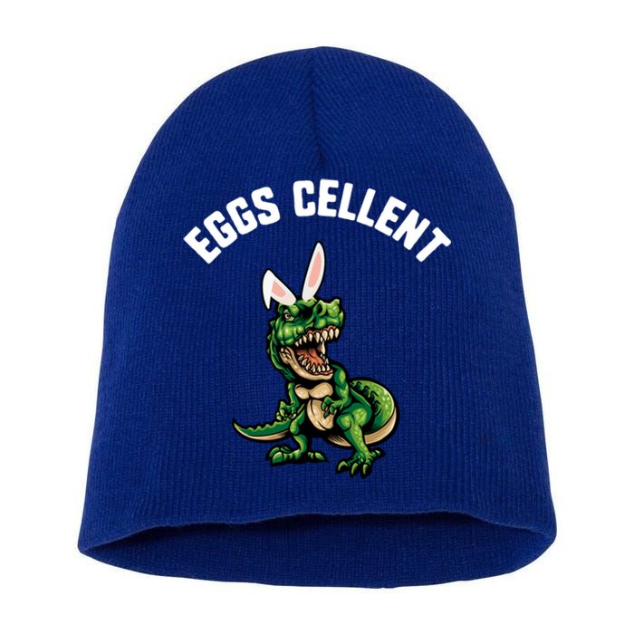 Easter Eggs Cellent Trex Dinosaur Bunny Ears Gift Short Acrylic Beanie