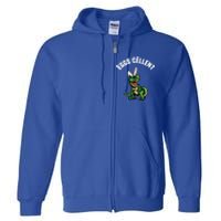 Easter Eggs Cellent Trex Dinosaur Bunny Ears Gift Full Zip Hoodie