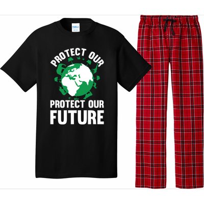 Environt Earth Day Protect Our Earth Protect Our Future Gift Pajama Set