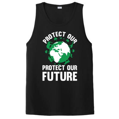 Environt Earth Day Protect Our Earth Protect Our Future Gift PosiCharge Competitor Tank