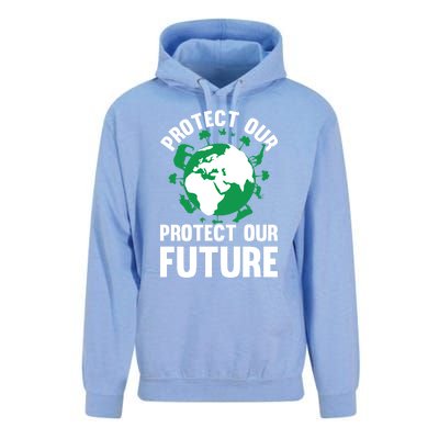 Environt Earth Day Protect Our Earth Protect Our Future Gift Unisex Surf Hoodie