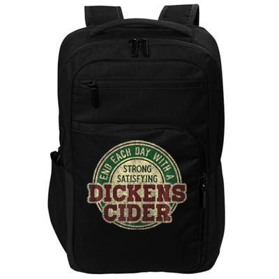 End Each Day With A Strong Satisfying Dickens Cider Impact Tech Backpack