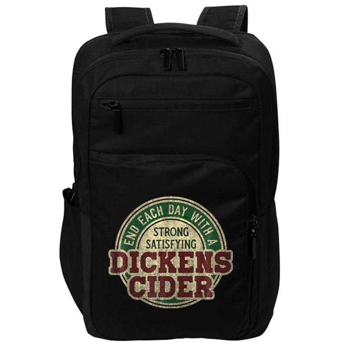 End Each Day With A Strong Satisfying Dickens Cider Impact Tech Backpack