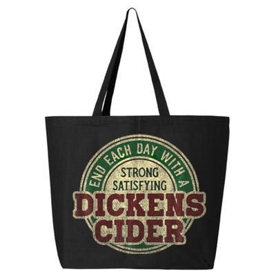 End Each Day With A Strong Satisfying Dickens Cider 25L Jumbo Tote