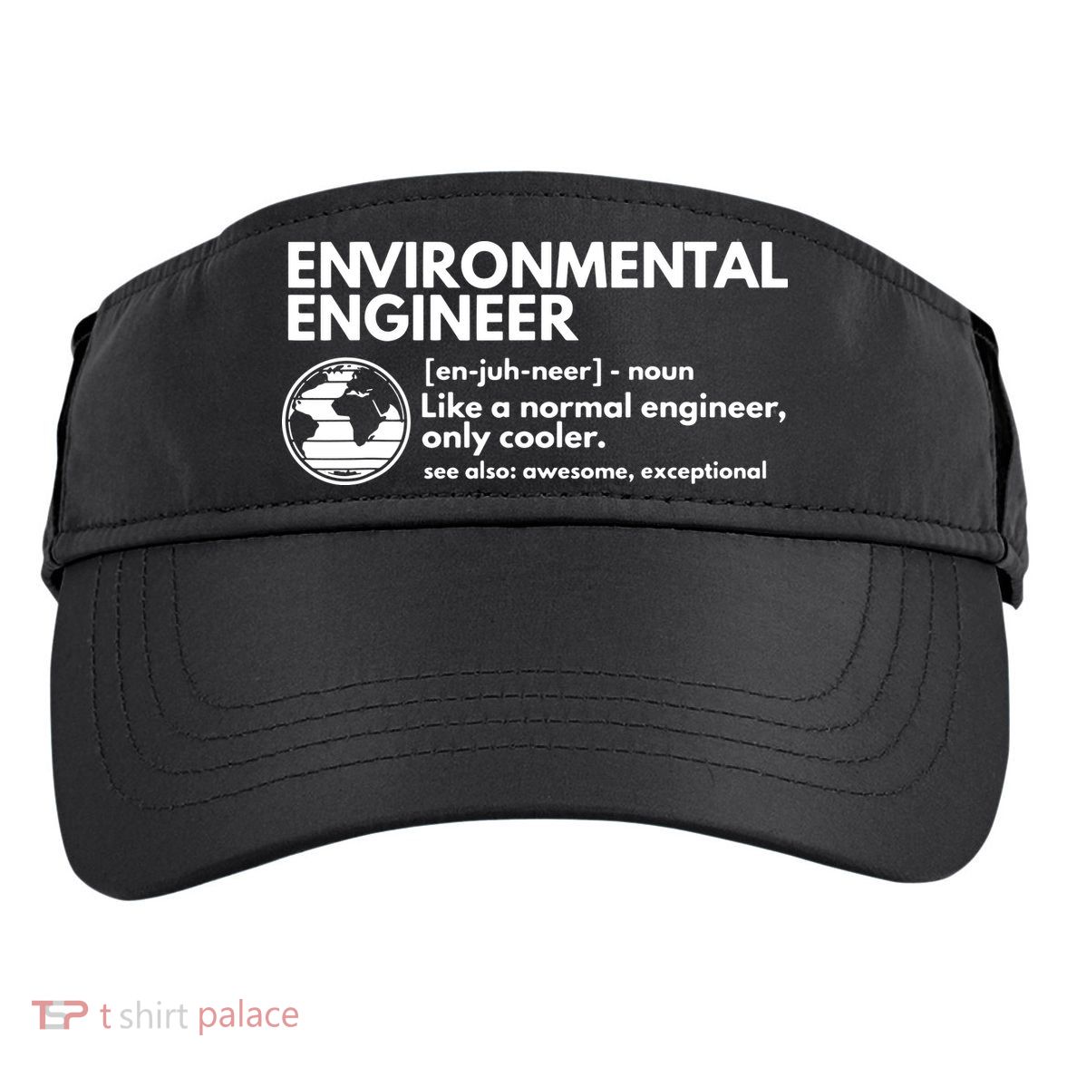 Environmental Engineer Definition Funny Engineering Adult Drive Performance Visor